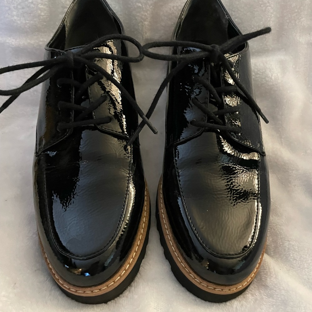 Black Patent Loafers